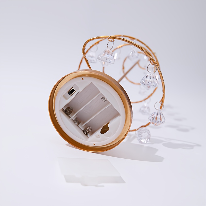 elegant metal christmas tree with warm white freestanding outdoor holiday decoration sturdy base crystal ornaments durable metal for festive or   easy assembly ideal gift for modern or traditional decor christmas tree lamp Product details 2