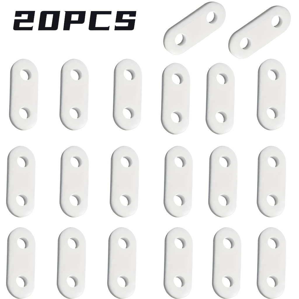 E-shop 12/20 Stück Ganzjahres-Universal-Gewichte für Vorhänge, weiß, beschwert, wellenhemmend, aus Aluminiumlegierung, 15g/0,52oz pro Stück, mit 2