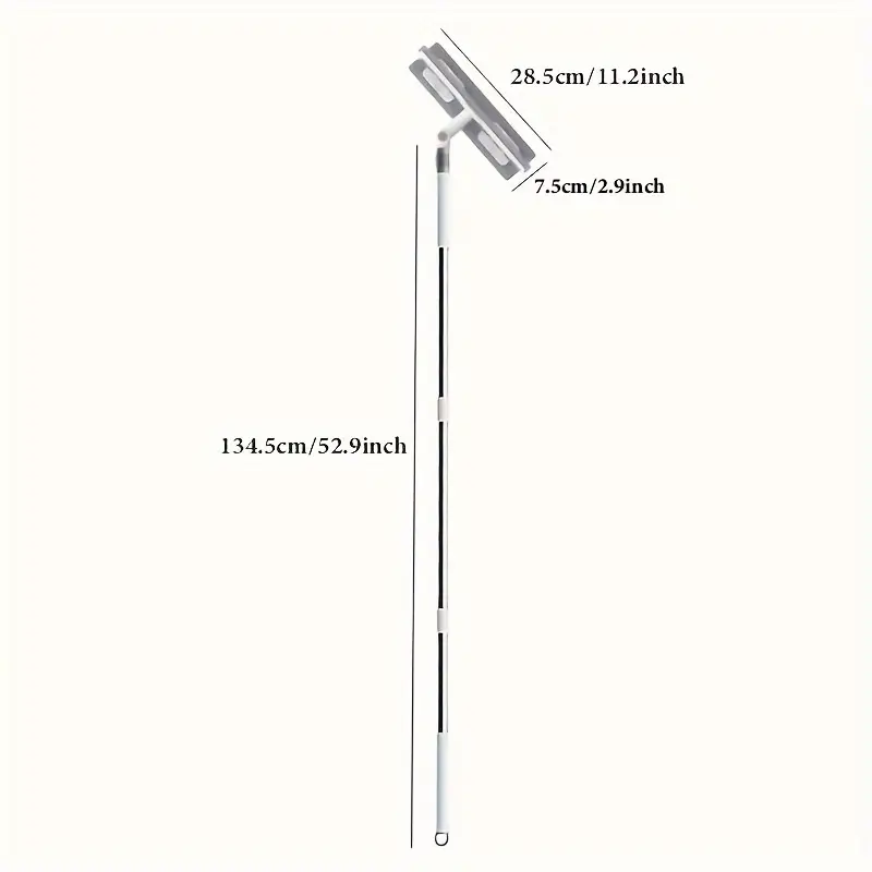 1 surface cleaning scraper brush with silicone metal plastic versatile for glass walls floors carpets furniture durable household tool Product details 7