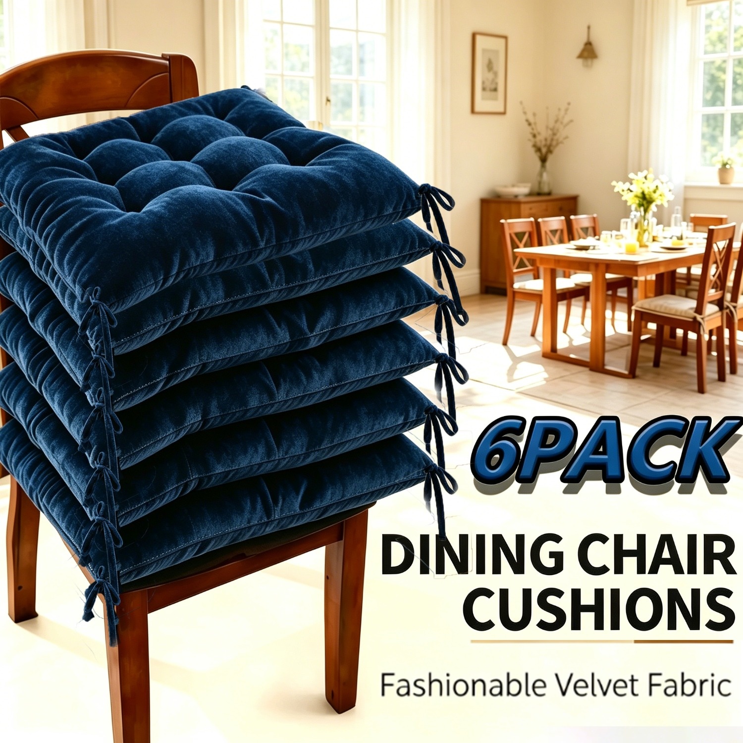 TEMU Soft Lumbar Cushion, 6 -weather Chair Cushion Compatible For Restaurant/ Courtyard Use - Heavy-duty Soft Seat & Lumbar Pads, Double-sided