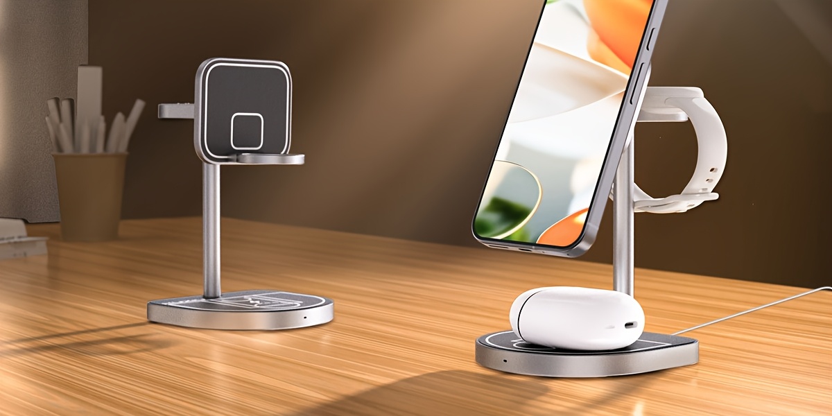 3 in 1 magnetic charging station for google pixel 9 9 pro xl pixel 8 8 pro pixel watch 2 3   3 point power aluminum 15w fast wireless charger stand with 30w adapter Product details 0