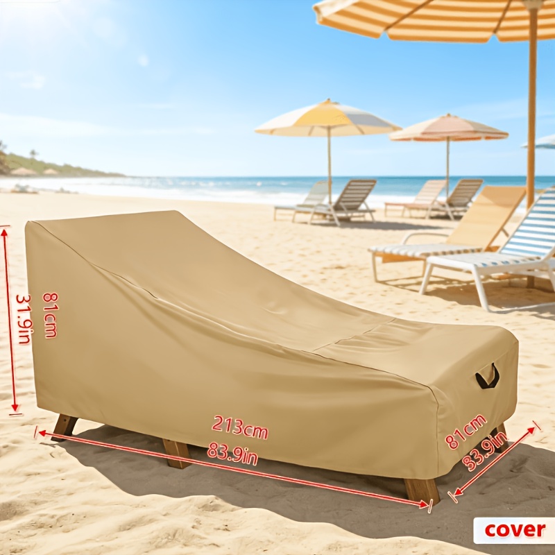 TEMU Housse de chaise longue d'extérieur, Housse de chaise longue, Housse de chaise de plage pour bronzer