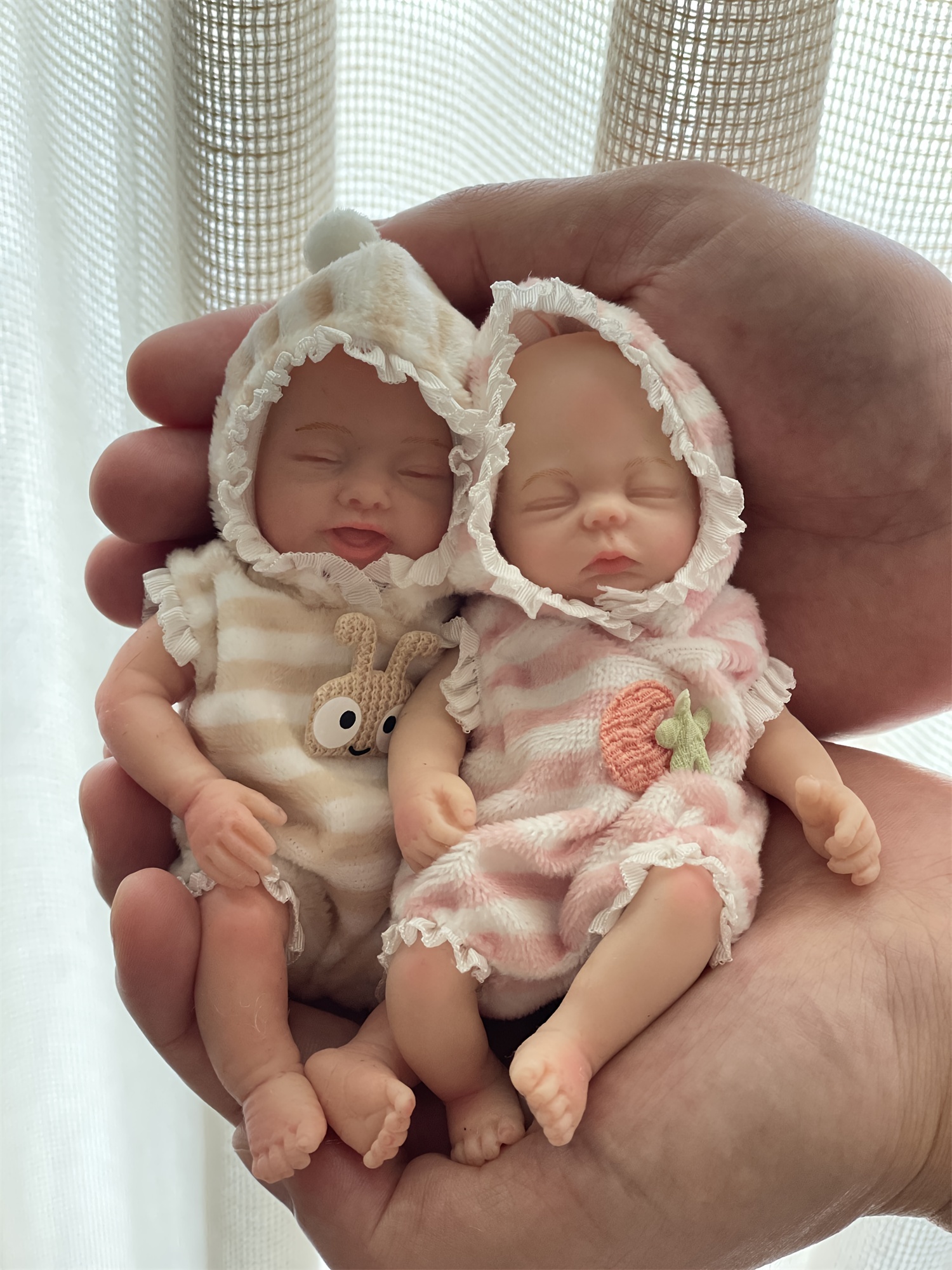 handmade miniature baby dolls full body silicone realistic Temu