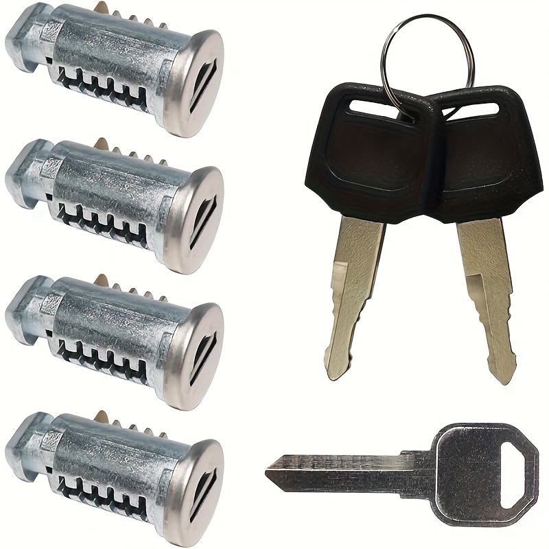 TEMU Roof Rack Locks And Keys Lock Core Parts Lock Cylinder Kits For Car Roof Luggage Rack Additions
