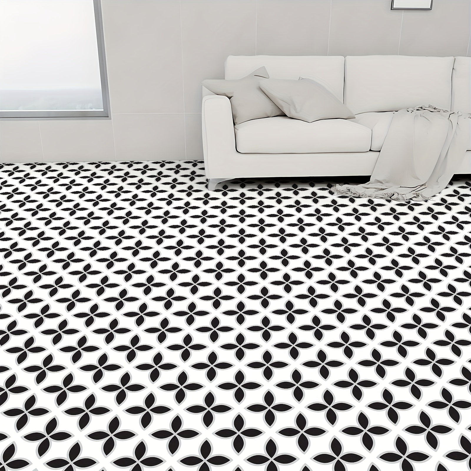 black and white vinyl tiles Ghana
