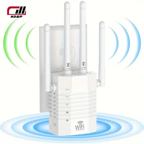 wifi extender covers 12 880 sq ft supports 105 devices 1200mbps dual band booster for home outdoor
