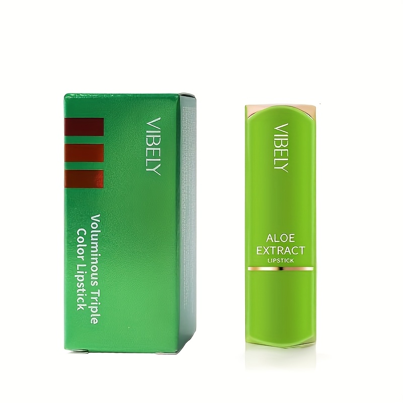 TEMU 3 Color Lipstick Set, Lipstick And Heat Preservation, Color Change And 4 Red, Lasting Moisturizing Without