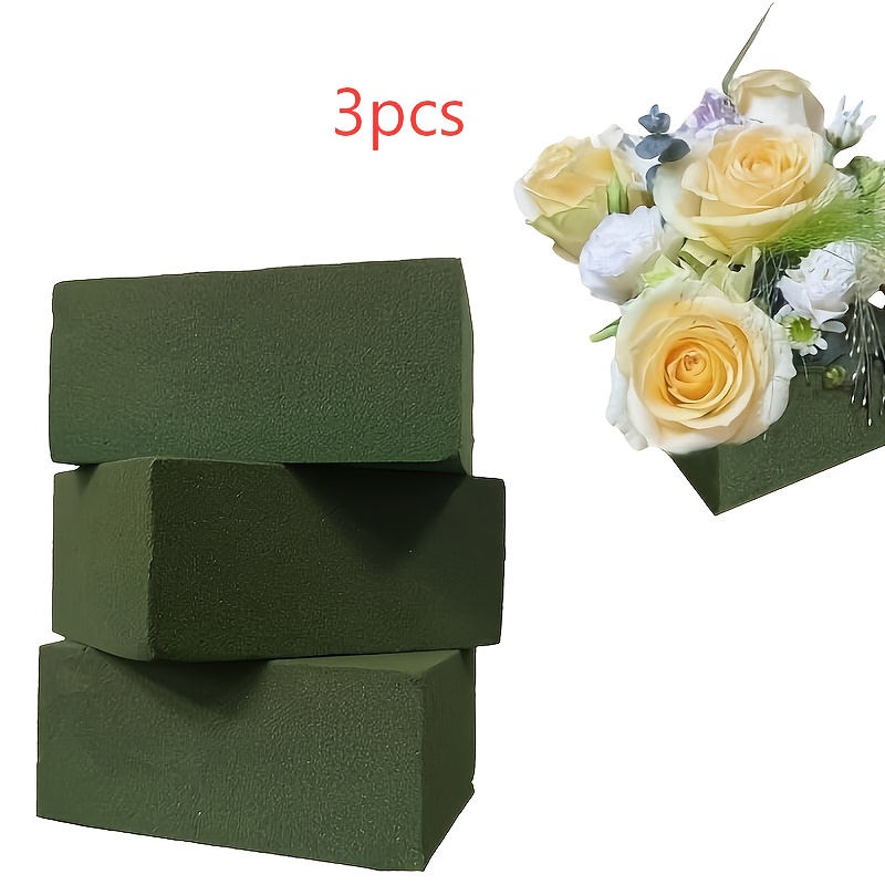 TEMU 3 Pezzi di in Schiuma �� Assorbenti e Ritenzione , Facili da Tagliare e Modellare, Adatti per Uso e , per Matrimoni, Feste, Fai da Te, Fioristi e