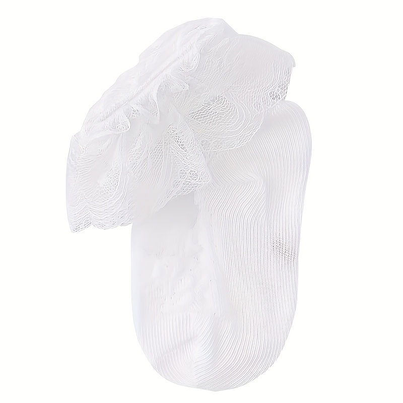 Een paar lichtgewicht, ademende, met kant afgewerkt