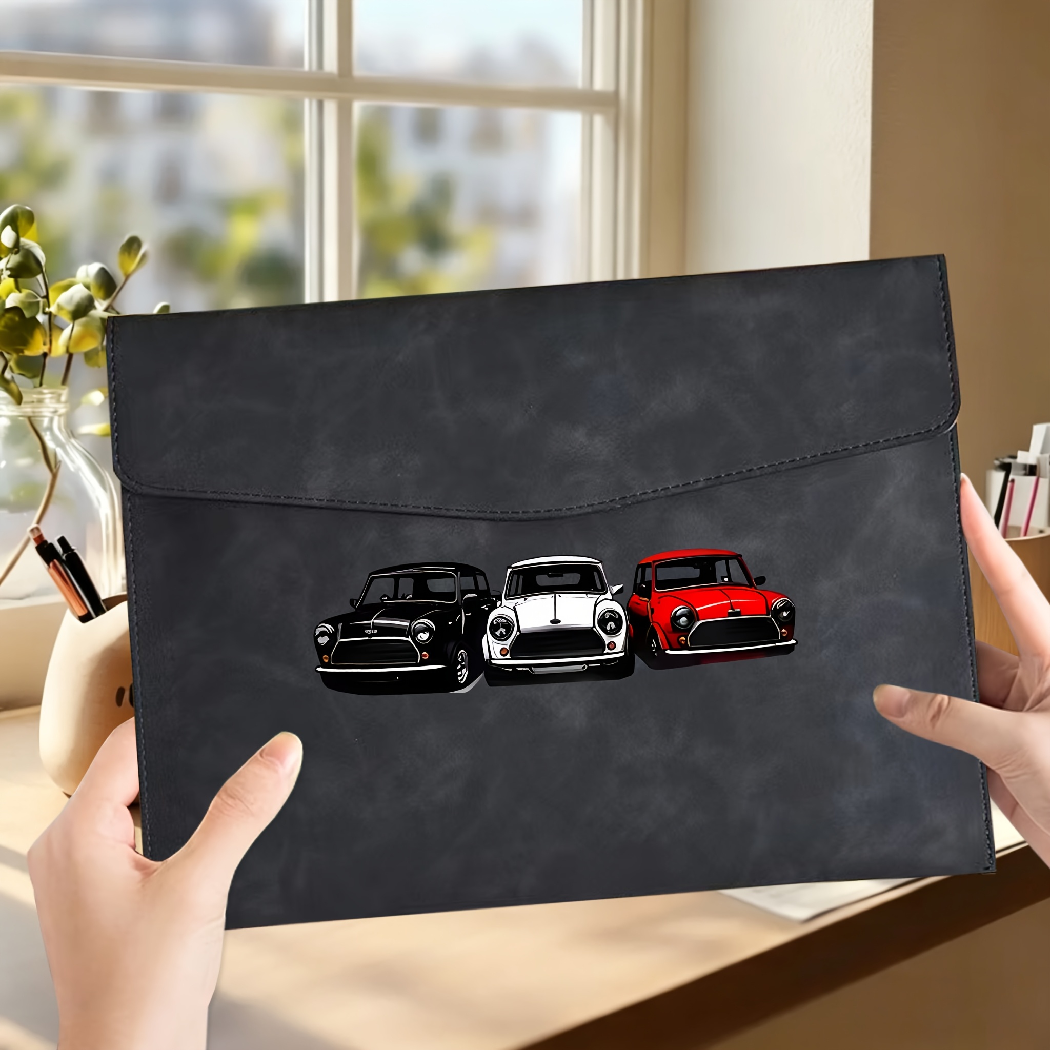 TEMU Borsa portadocumenti da ufficio Business , custodia classica per documenti, organizzazione e archiviazione documenti, classificazione e , regalo