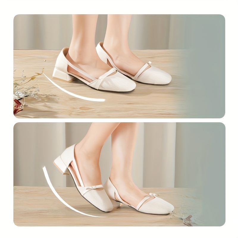 1 Pair Ultra-Soft Forefoot Cushion Pads for High Heels - Anti-Pain, Knit Polyester Fiber, Toe Protection Adjustment Insoles with Code and Toe Design, Foot Pads