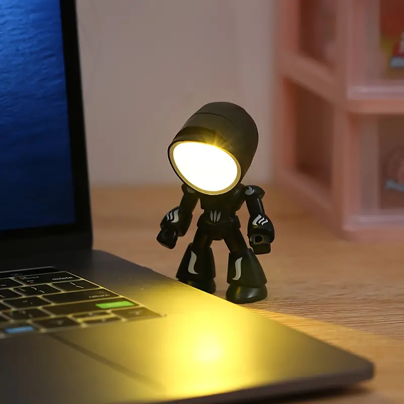 1 mini night light led cartoon cute light desktop decoration desk lamp holiday gift ideal gift for halloween christmas thanksgiving new year Product details 4