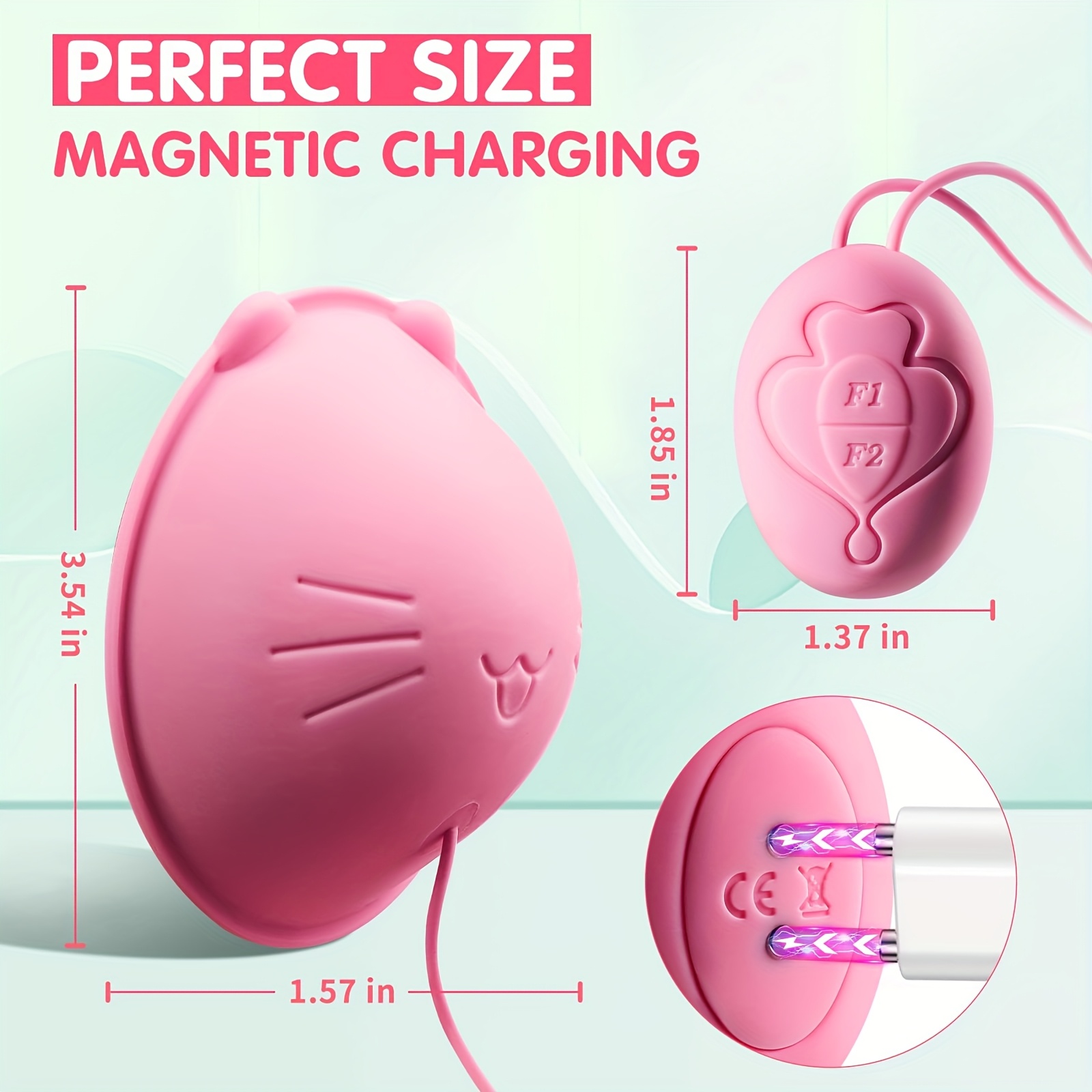 nipple toy vibrating nipple clamps sucking - Temu