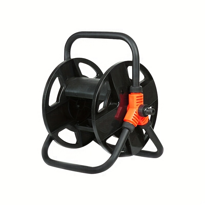 

1pc Reel, 9.05" Diameter, 7.48" Width, 10.23" Height, Stand Lawn Watering Tool For Irrigation And Lawn Care