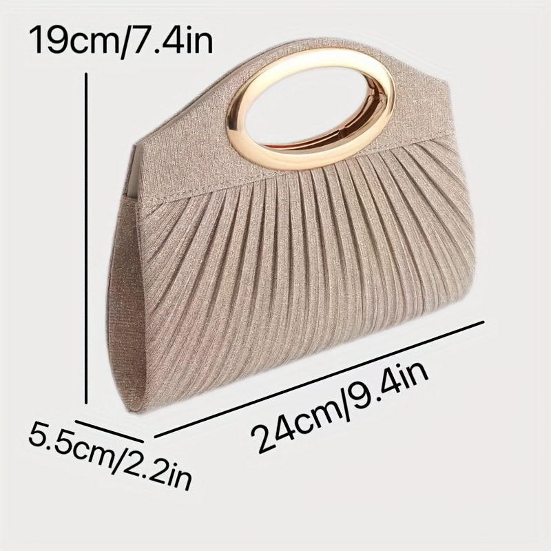 Multifunctional Fashionable Women's Handbag - Elegant and Versatile Handbag, Magnetic Closure, Suitable for Dinner and Formal Party