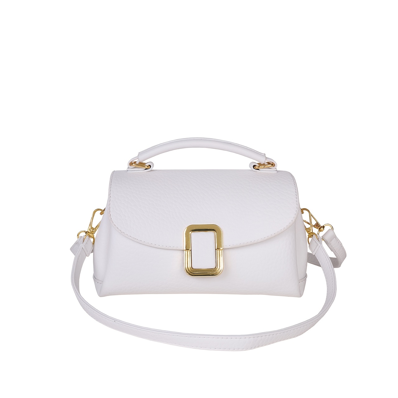 TEMU Solid Color Women's Crossbody Bag, 2026 /summer Versatile Commuter Bag, Underarm Shoulder Bag, Trendy Elegant Niche Fashion Handbag