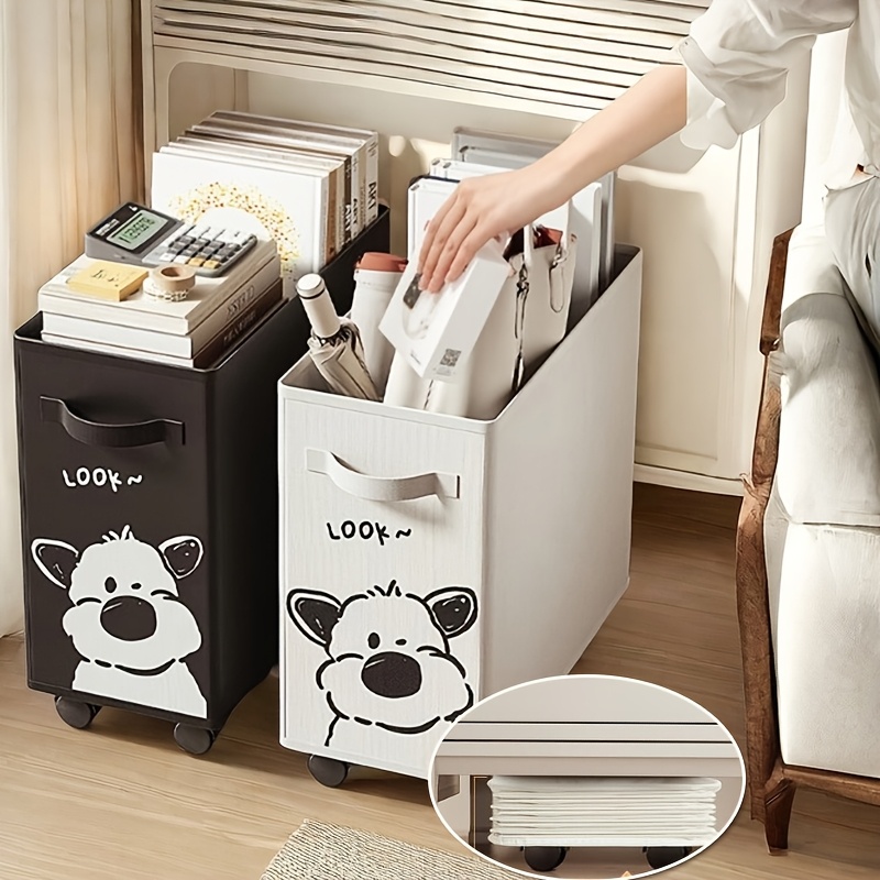 

Oxford Cloth Laundry Basket Office Under Desk Storage Rack Storage Basket Portable Foldable Removable Storage Bag Simple Sorting Bag Household Clothing Storage Product