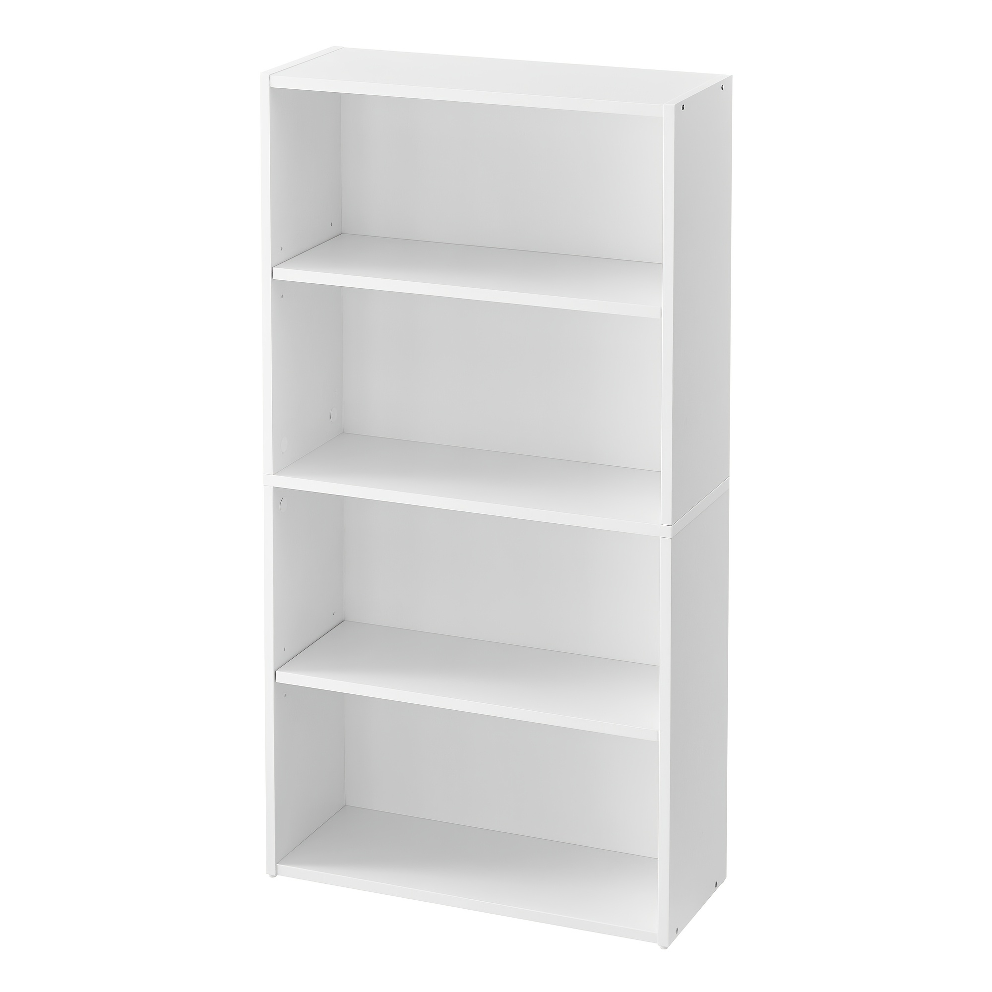 TEMU 4-tier Open Bookshelf Display - Space-saving Bookcase For Home Office & Living Room, Book Organizer With Storage, Dining Room Shelf