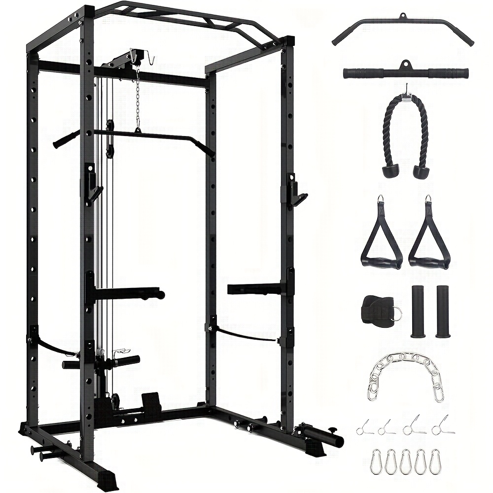 multi functional lat pulldown cable pulley system Temu
