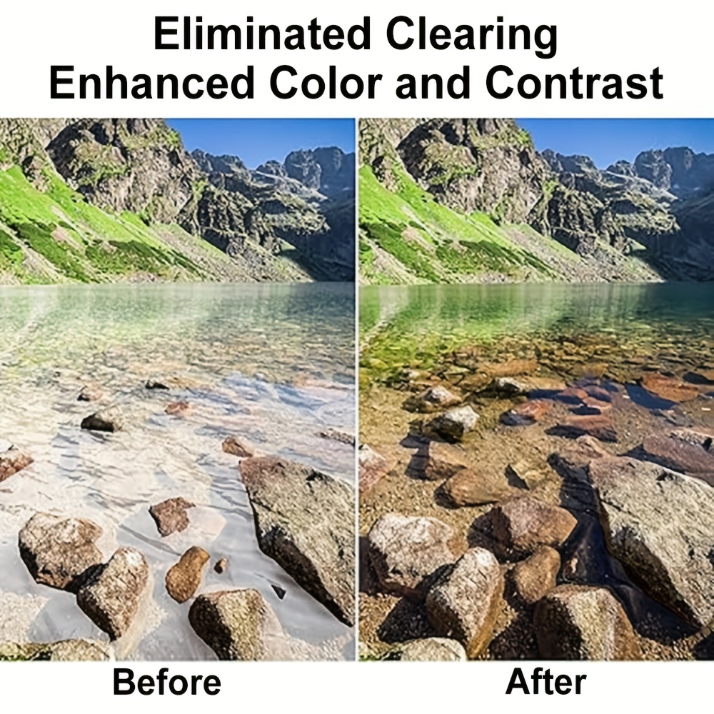 glass cpl polarizing filter landscape photography powerful Temu