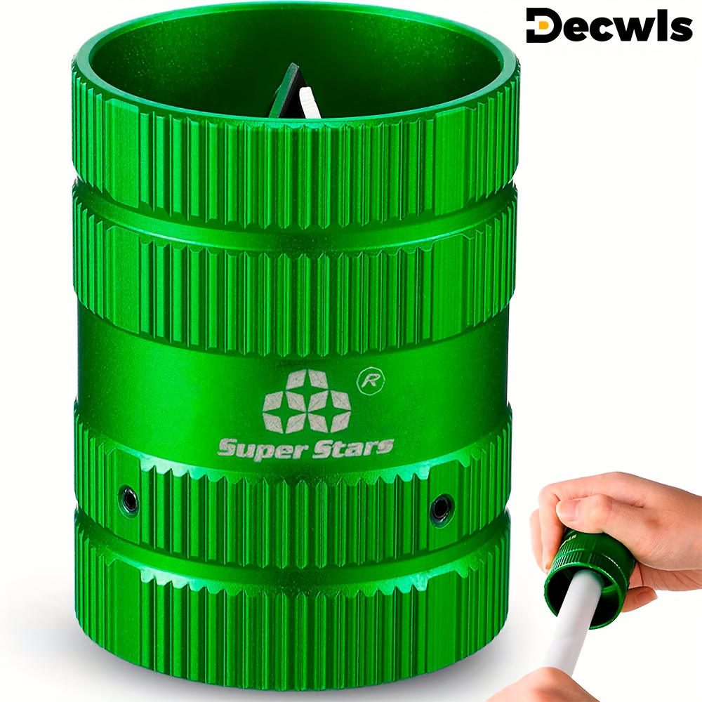 PVC Pipe Reamer with 2 Inch Head Aluminum, PVC Fitting Saver, PVC