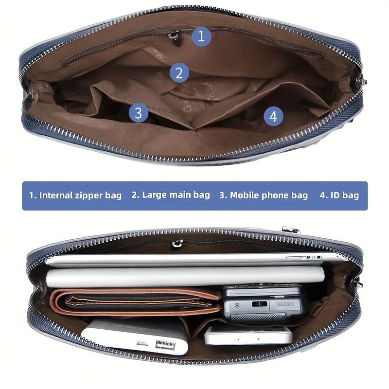 mens high end fabric shoulder bags crossbody bags wallets with multiple     suitable for going out and daily commuting are ideal exquisite gifts for     Product details 7