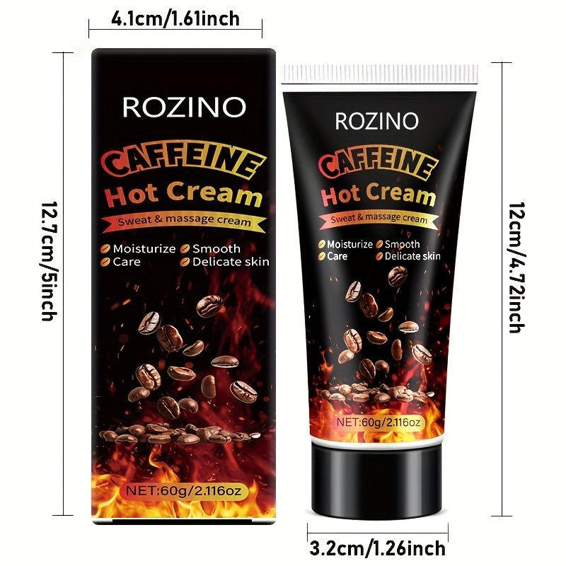 Rapid Warming And Toning, Coffee-Infused Sweat Cream for Women Targeting Belly, And a Cream for Men to Enhance Abdominal Workouts. This Sweat Cream Helps Reduce The Waistline, Providing Noticeable Results in a Week When Applied Evenly for Hydration.