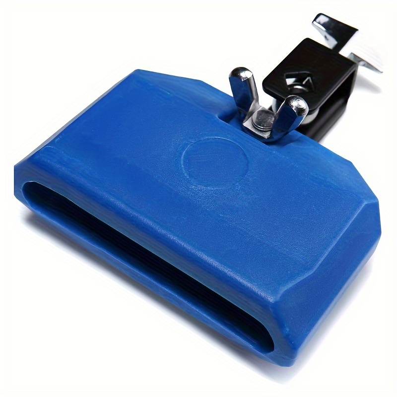 TEMU Bloc de confiture, Bloc de percussion musical rouge bleu, Instrument de percussion latin, Plastique, Améliorant le rythme de la performance