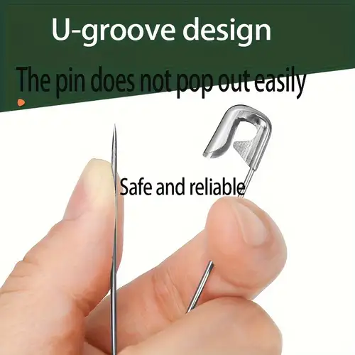 1000pcs Golden Pin Clothing Tag Pin Metal Safety Pin - Arts
