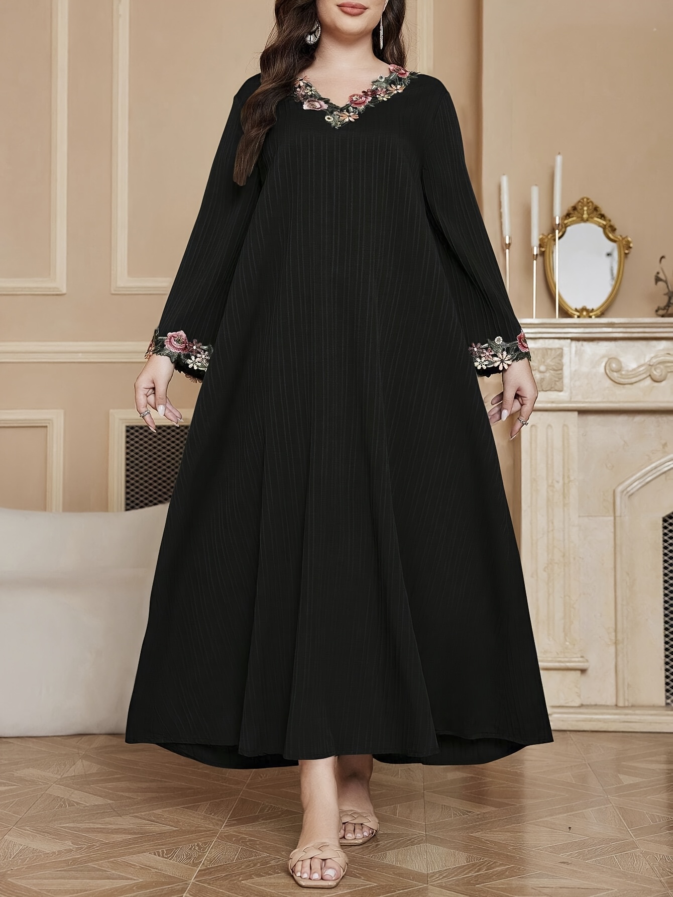 Plus Size, Casual Elegant Solid Size Women's Dress for Holidays, Elegant  Plus Size Dresses for Women, Gowns for Women Elegant Evening Plus