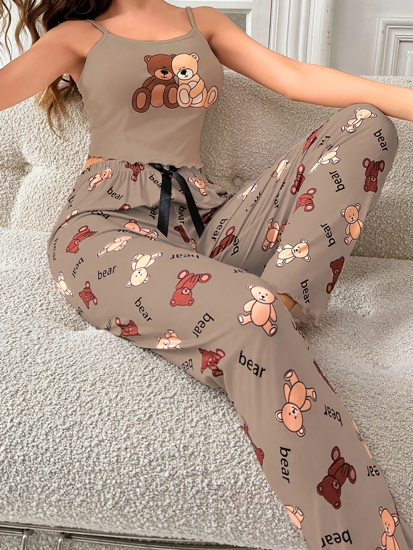 新品★ R&D.M.Co- TEDDY BEARS PRINT PAJAMAS New☆ R&D.M.Co- TEDDY BEARS PRINT PAJAMAS