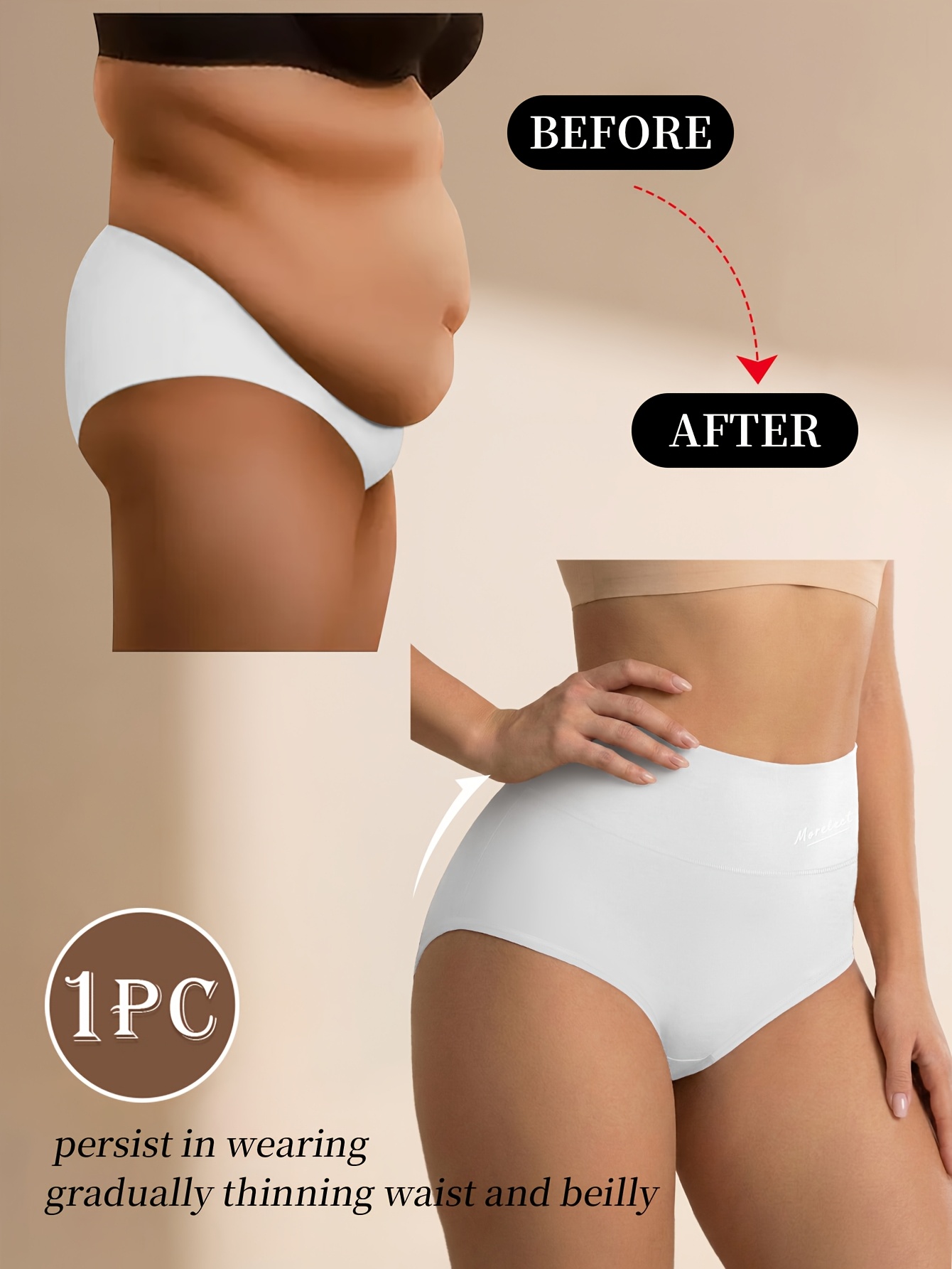 high waist panties breathable and close fitting womens underwear tummy control and   lifting daily underwear   panties seamless underwear tummy control waist cinching shaping underwear yoga sports fitness wear texture