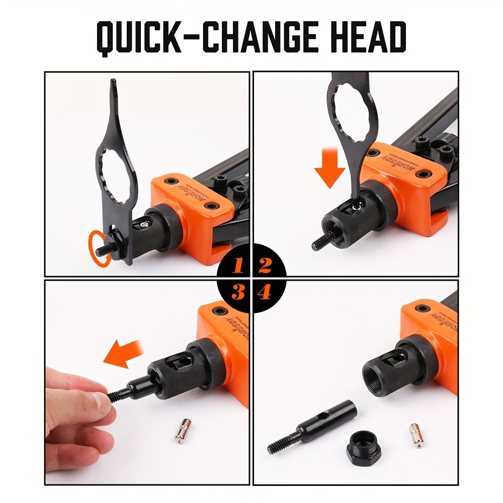 35.56cm Professional Hand Rivnut Nut Thread Riveter Kit