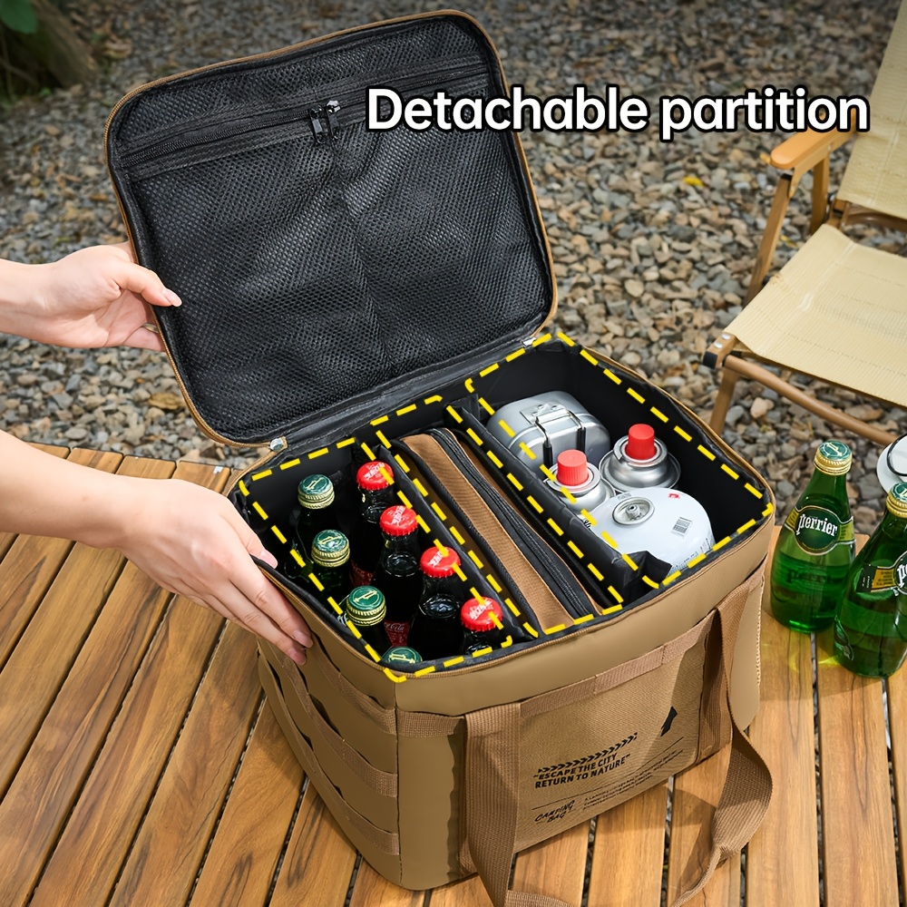 Portable Multifunctional Outdoor Storage Bag | Tactical Insulation for Camping, Hiking