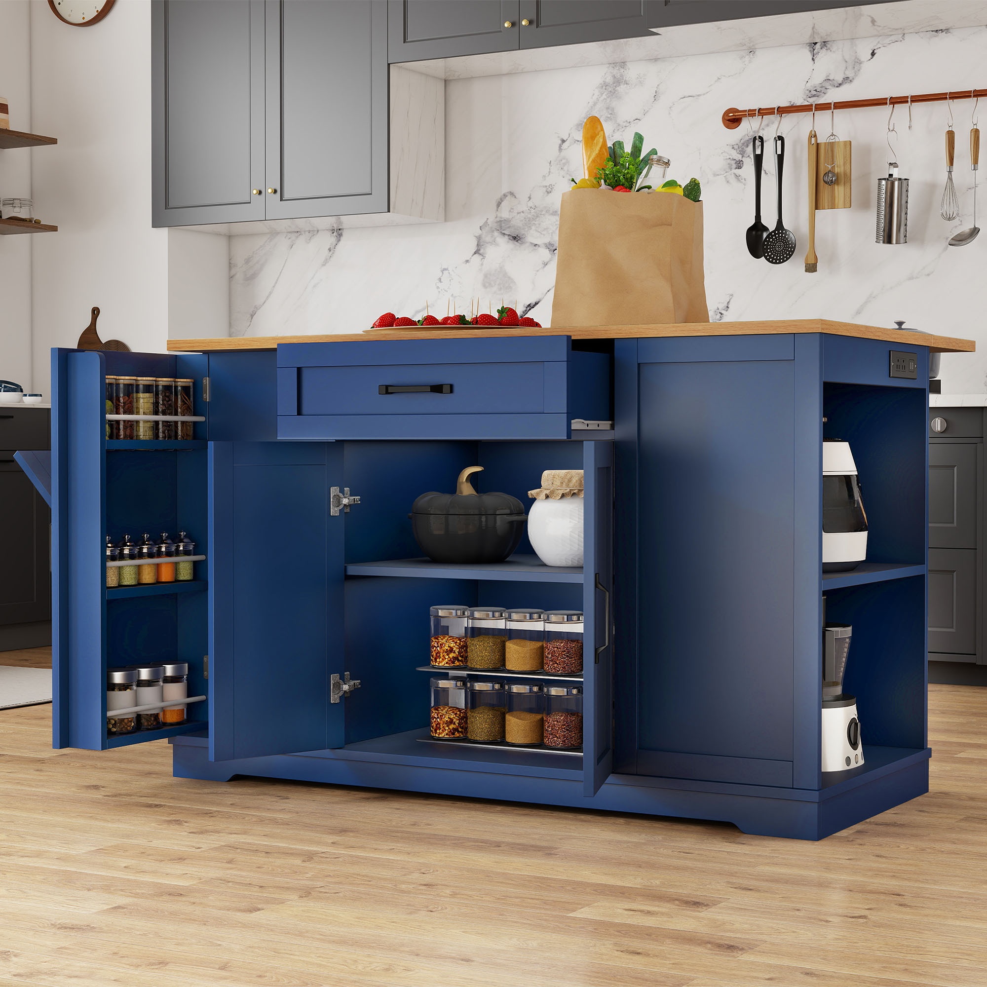 kitchen island sold on Temu United States