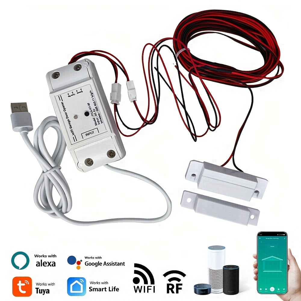 wifi switch door opener controller compatible Temu Republic of Korea