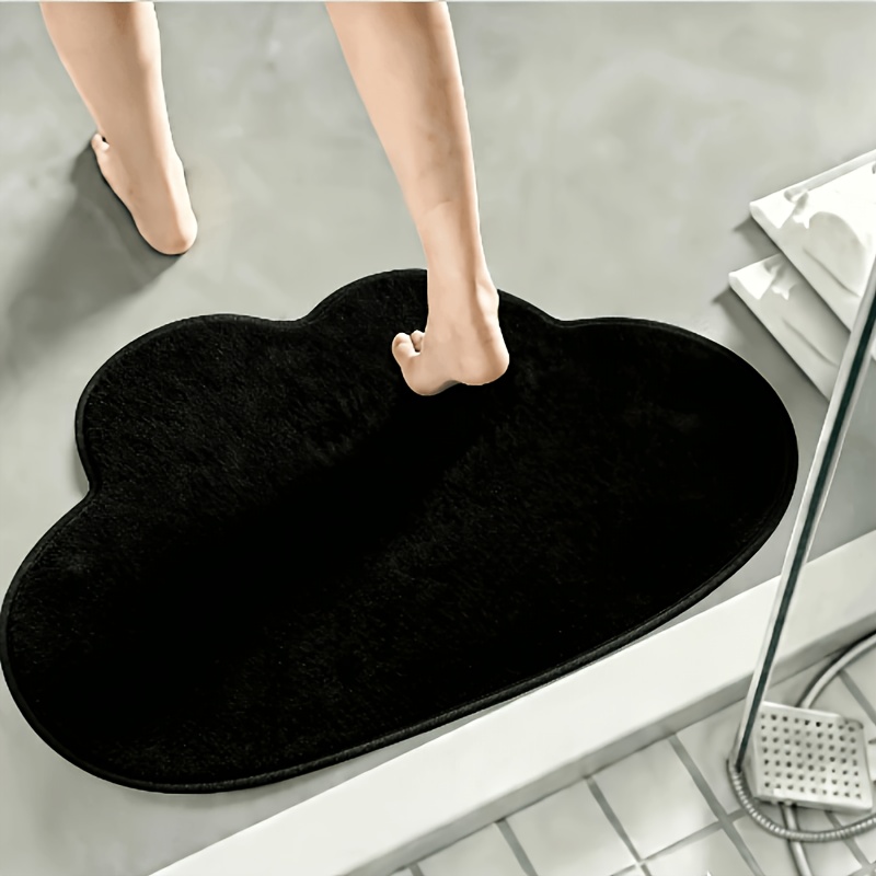 TEMU 1 tapis de bain antidérapant en mousse à mémoire de , plusieurs couleurs disponibles, tapis de bain antidérapant pour salle de bain, douche,