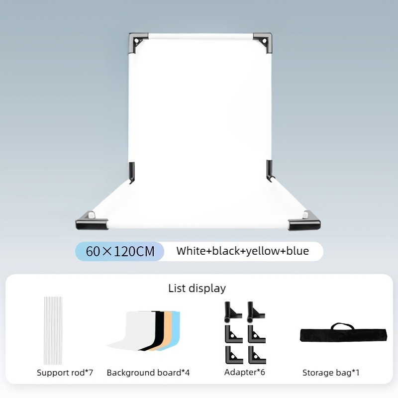 Small Detachable PVC Boards for Product and Food Photography