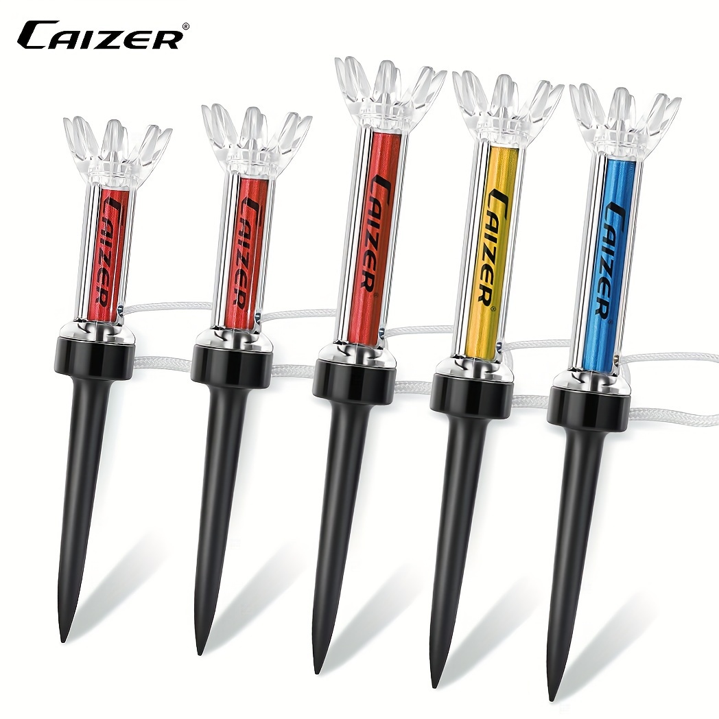 

Caizer 3pcs Magnetic Golf Tee Set - Powerful , 360° Bounce, Sizes And Game Enhancement!