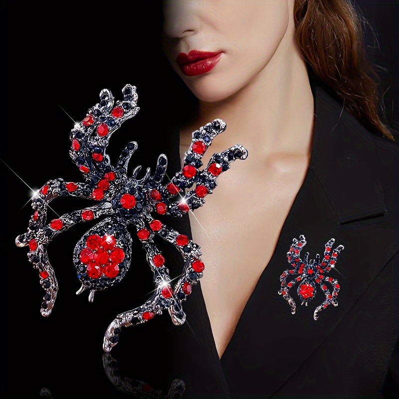 

Spider Brooch Pin - For Elevating , Dresses, Scarves, And Shine - For Parties, , And