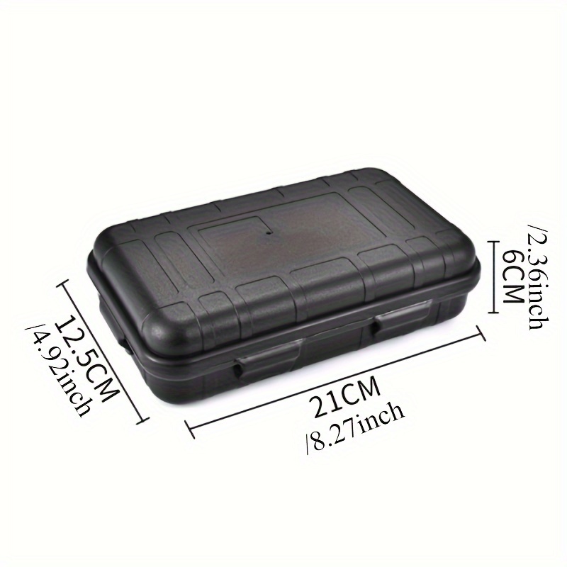 S/m/l Size Outdoor Plastic Waterproof Sealed Survival Box Container Camping Outdoor Travel Storage Box