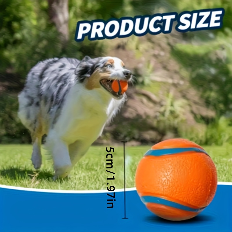 Bite-Resistant Extra-Large Dog Toy, Non-Toxic Rubber Ball