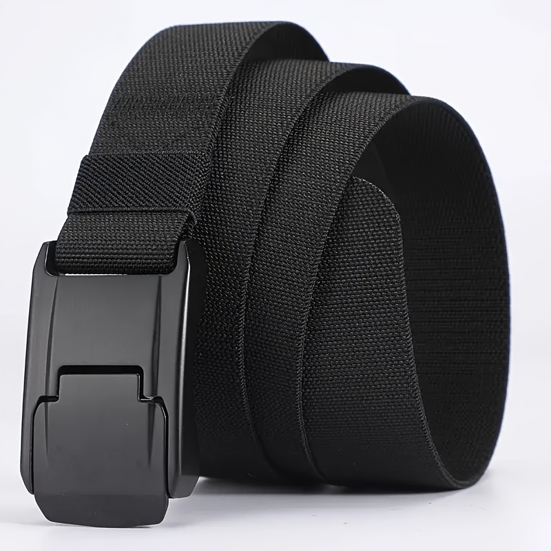 Unisex High Quality Stretch Elastic Fit Webbing Effect Belt Strong Smart  Casual 