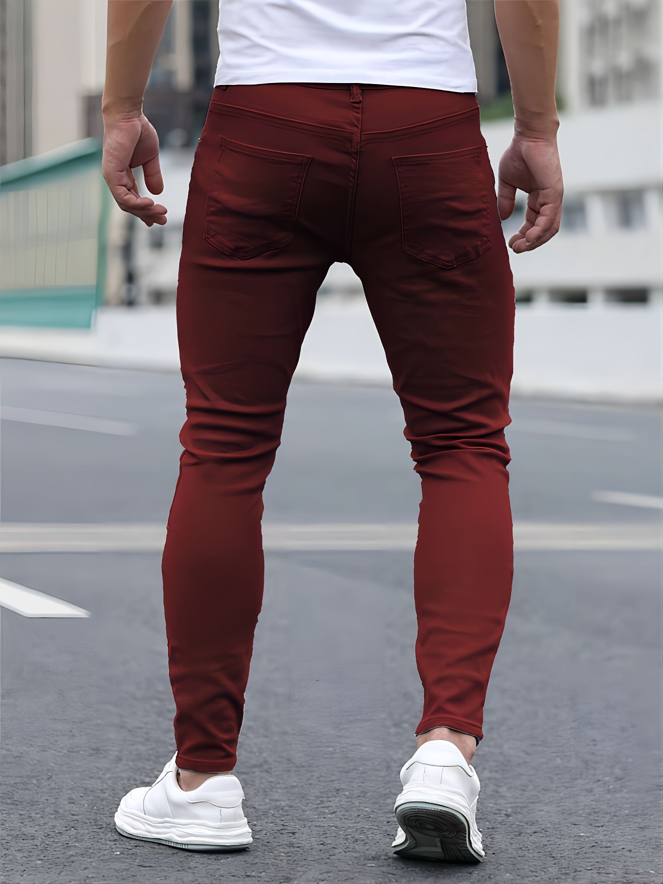 Men'S Casual Stretch Trousers