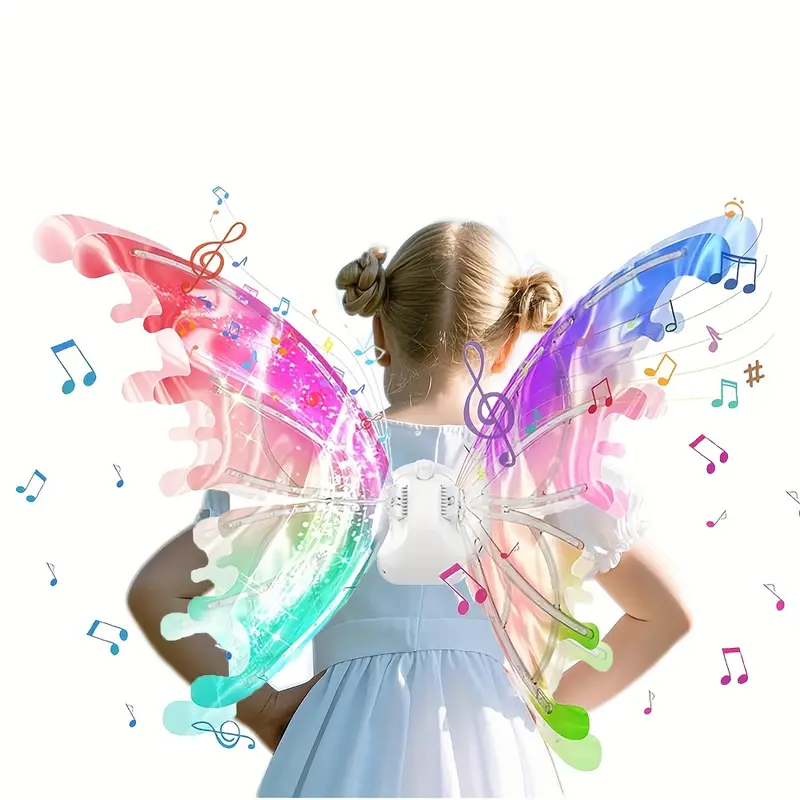 ailes fée lumineuses led musique accessoire costume papillon - Mauritius ailes fée lumineuses led musique accessoire costume papillon - Mauritius