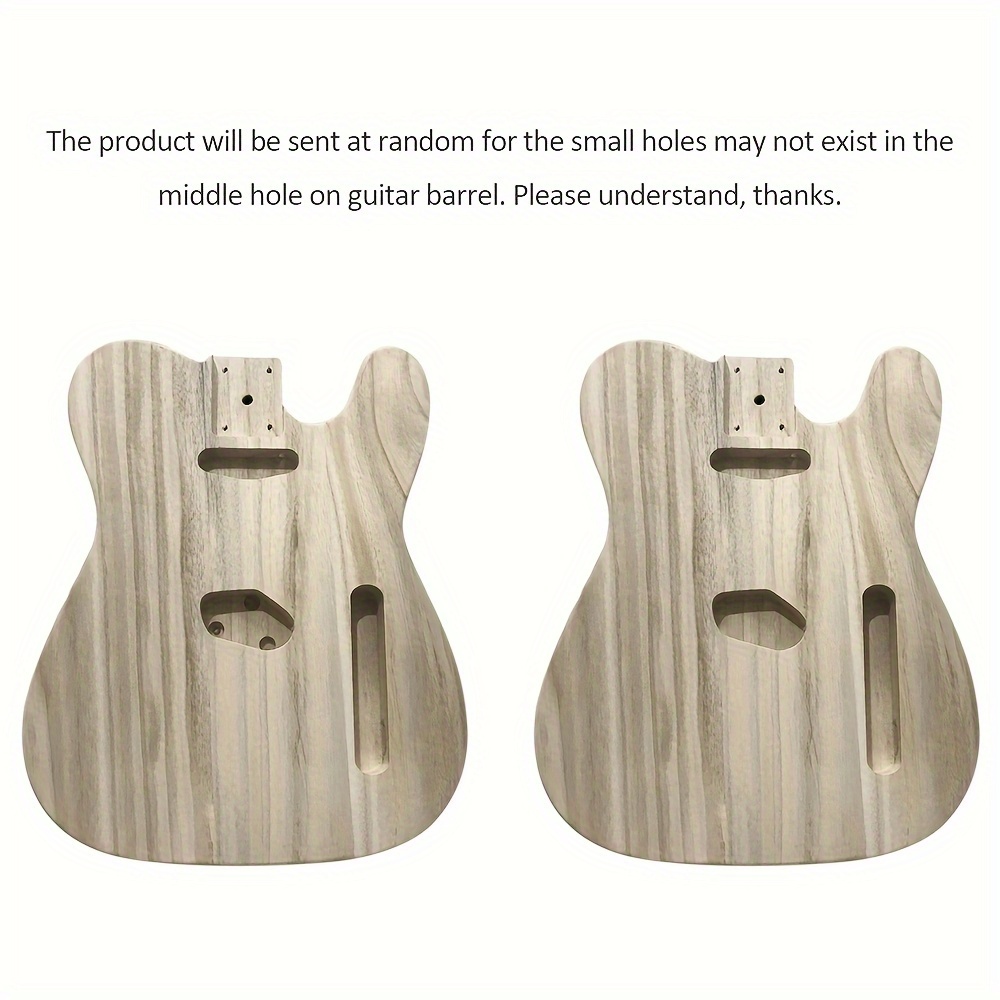 

Polished Wood Type Electric Guitar Barrel Diy Electric Maple Guitar Barrel Body For Tl Style Guitar