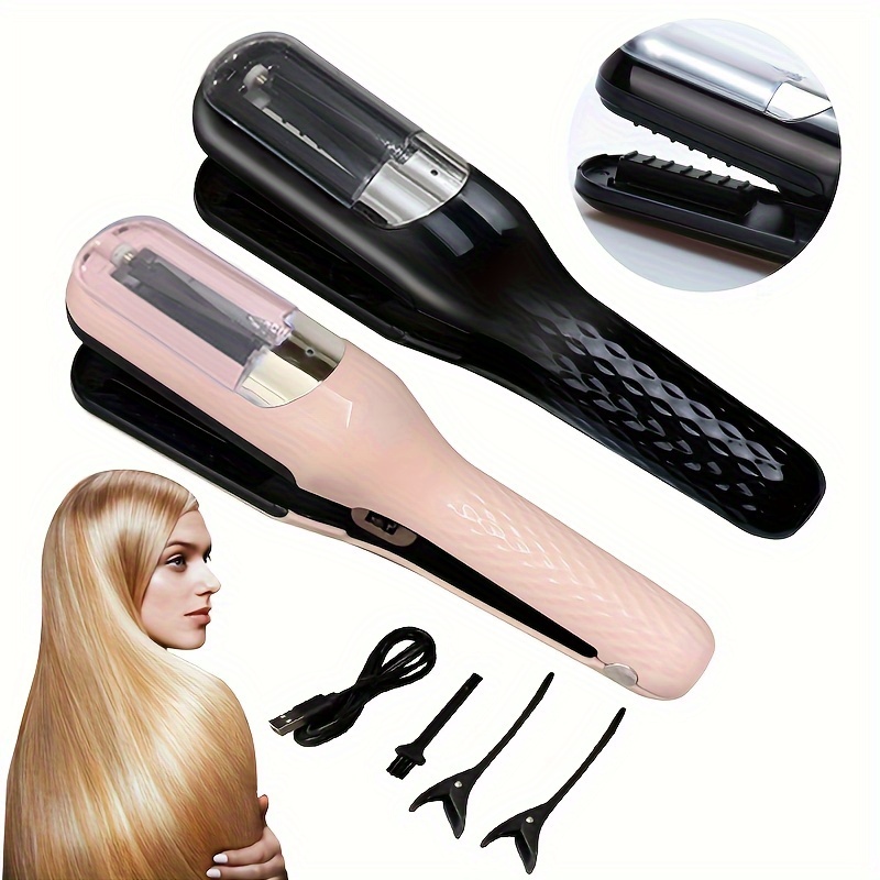 

Automatic Electric Hair Clipper & Split End Trimmer, Rechargeable Cordless Hair Cutting Tool, Portable Wireless Hair Care Device, Gifts For Women