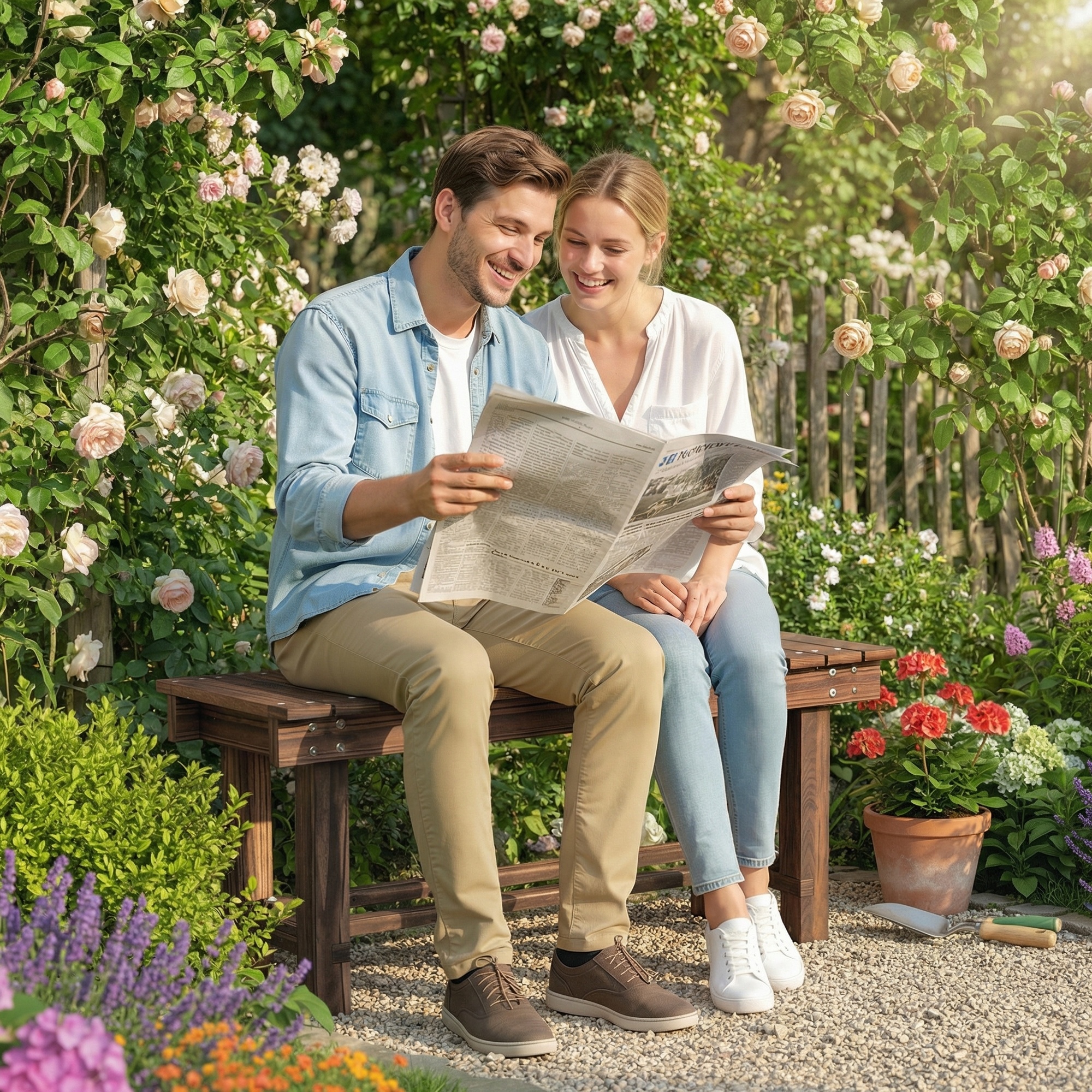 Carbonized Wood Garden Bench for 0.8 People, Measuring 35.4 Inches