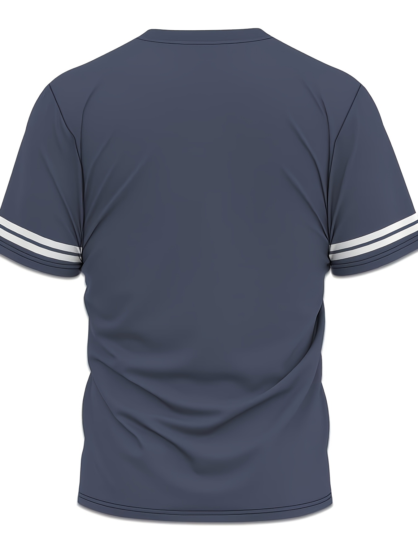 Men's 3D Printed Freedom Script Casual T-Shirt - Summer Short Sleeve Round Neck Tee, Breathable Regular Fit, Machine Washable for Outdoor & Casual Attire