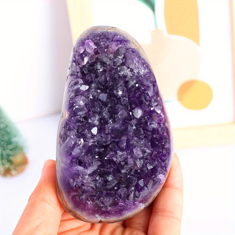 16.3Kg ブラジル産 アメジストクラスター 本体一体型台座付き同梱不可 t603-7513 アメジストクラスター① レア！ブルガリア産アメジストのクラスター①